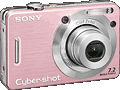 Sony Cyber-shot DSC-W55 product photograph
